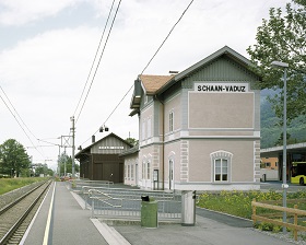 Bild Bahnhof Schaan